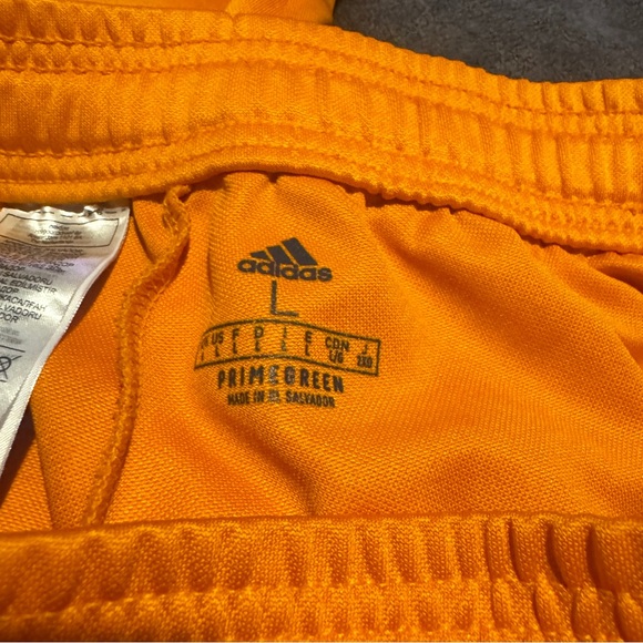 Adidas Men’s primegreen track pants Orange L - Picture 4 of 4